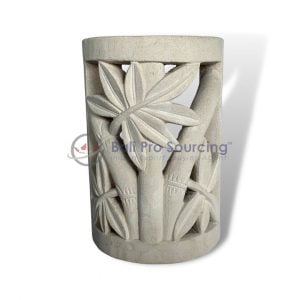Wall Lamp Bamboo Carved