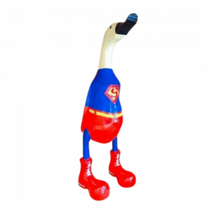 Wooden Duck Superman