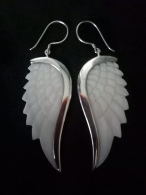 Boucles d'oreilles ailes Keysha n ° 1