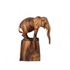 Wooden Block Elephant