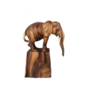 Wooden Block Elephant