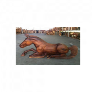 Wooden Sitting Horse 2