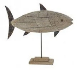 Wooden Tuna Decoration