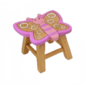 Butterfly Wooden Chair Decoration