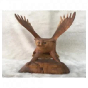 Wooden Flying owl 3