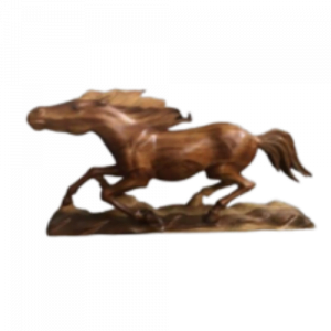 Wooden Running Horse