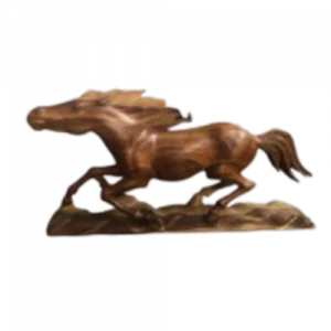 Wooden Running Horse