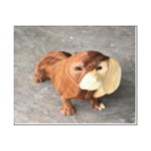 Wooden Cocker Spaniel Dog