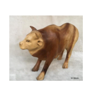 wooden baby cow 2