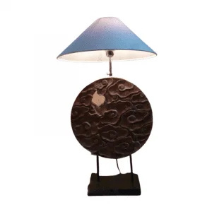 Awan teak wooden table lamp
