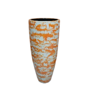 VASE PALM POLOS RANDOM ORANGE WHITE