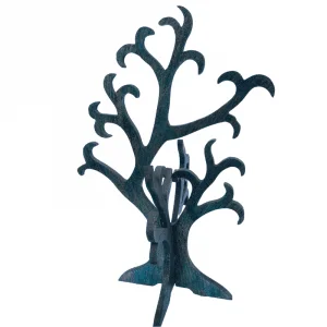 Wooden Tree With Leaf