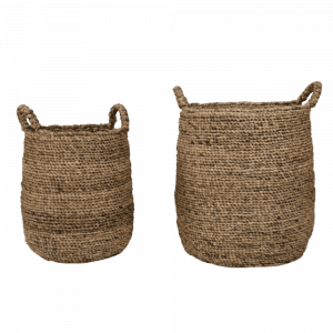 2022732 - set of 2 braided round basket