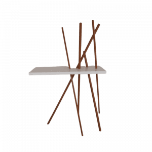 Table with Wooden Sticks