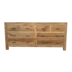 wooden buffet 8 drawers