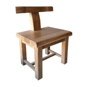 wooden t chair