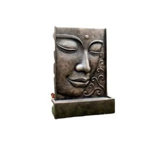 buddha face water fountain crack 2mx150cm