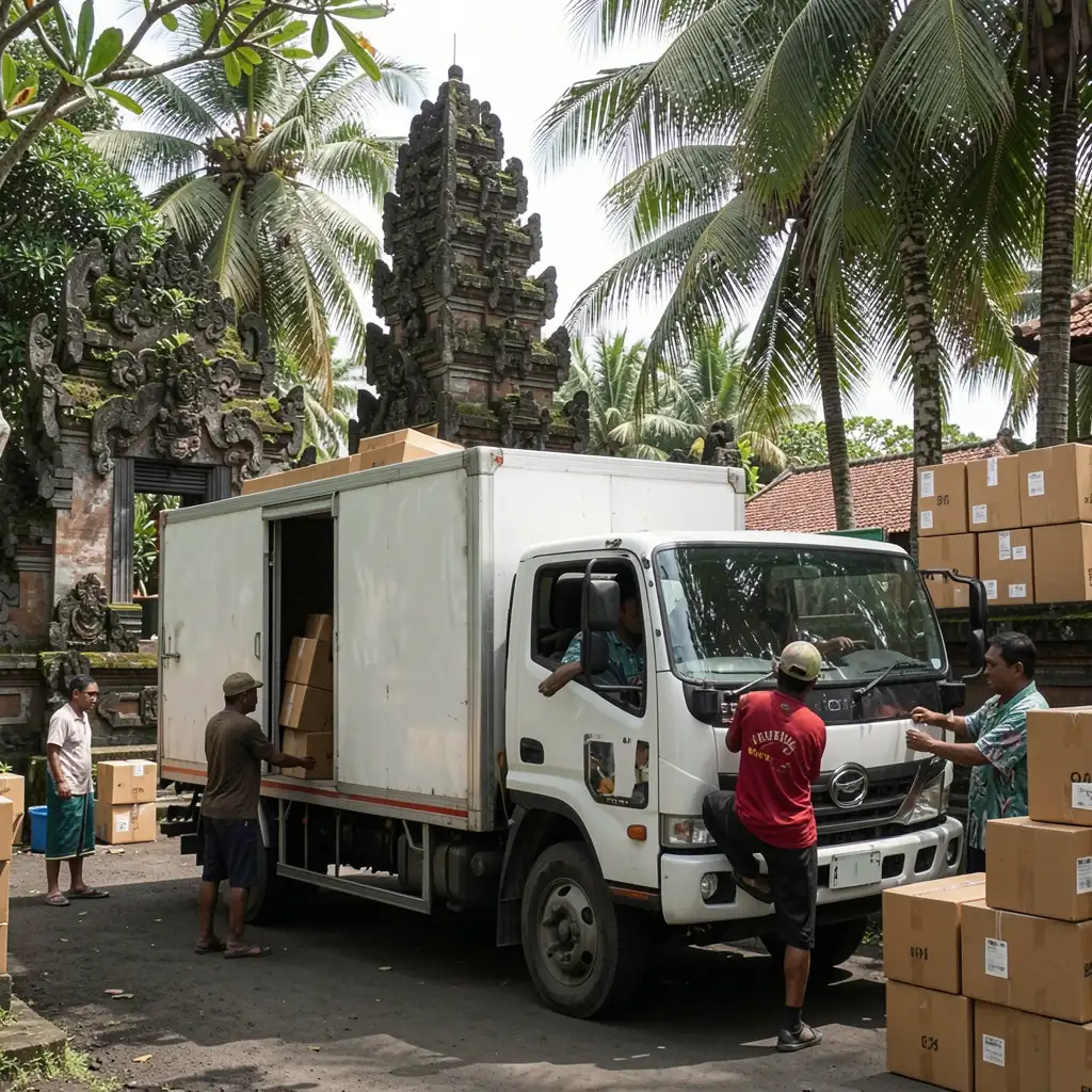 Laterlier a bali - cargo expedition shipping