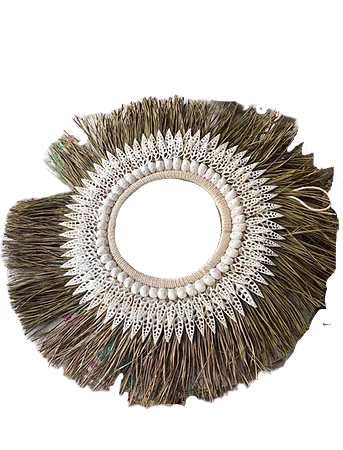 Grass Shell Mirror