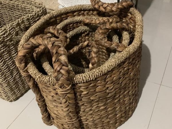 Basket of 3 Natural