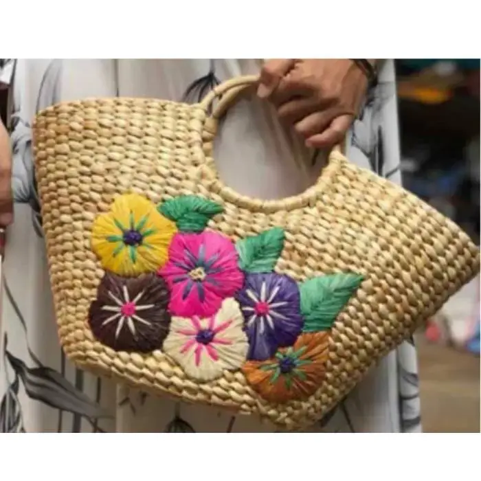 Keong Handbag With Flower No.2