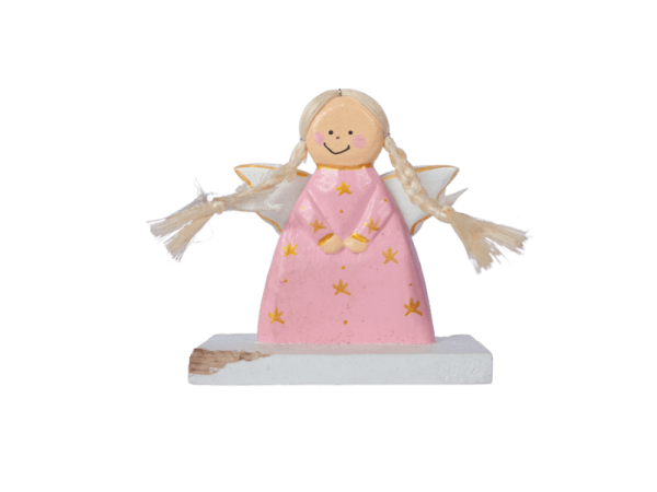 Wooden Fairy With Stand