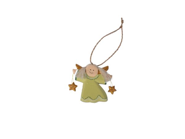Angel Stars Xmas Ornament