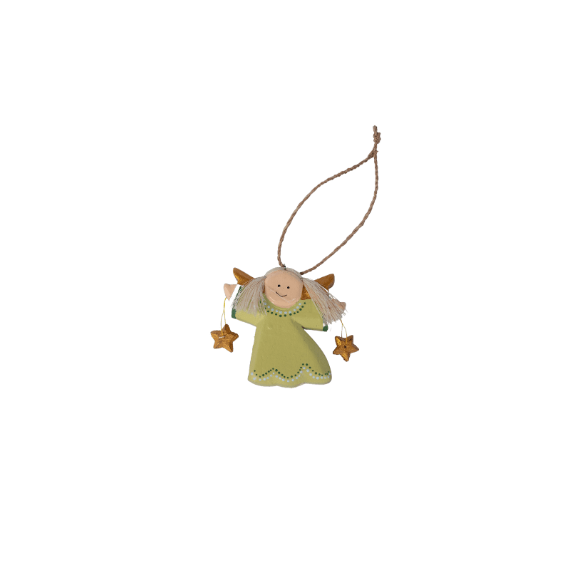 Angel Stars Xmas Ornament