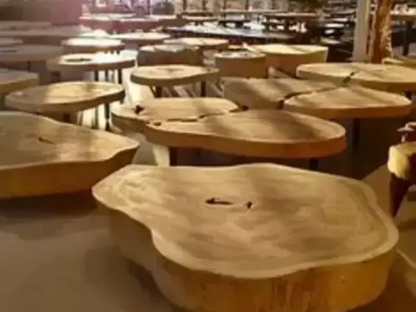 Light Wood Coffee Table