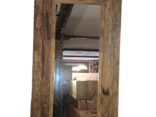 Portrait Wooden Mirror