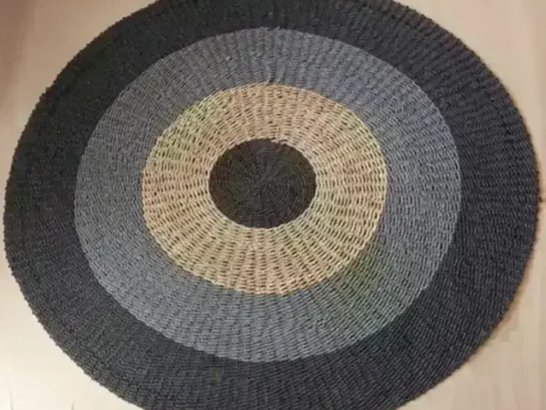 Light and Dark Grey Seagrass Carpet