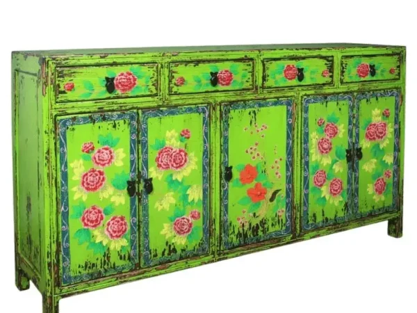 BUFFET 4 DRW 5 DOOR W/MOTIF