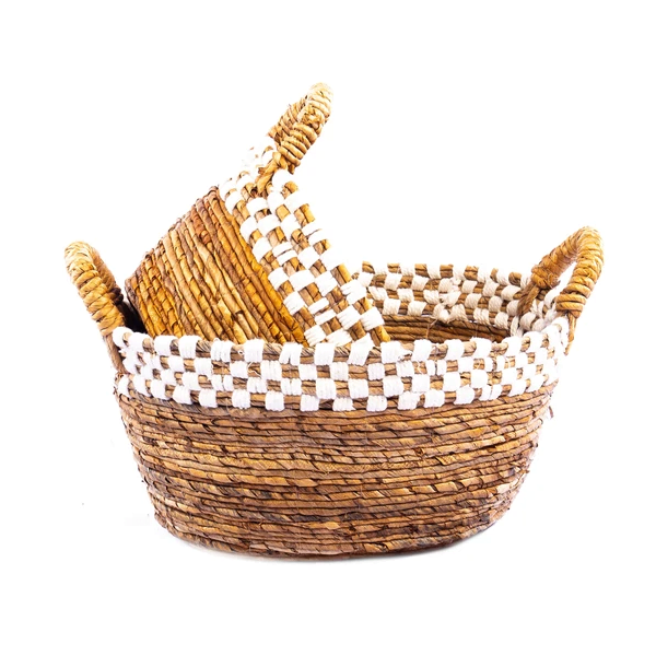 A Set Of 2 Oval Basket – Image 2