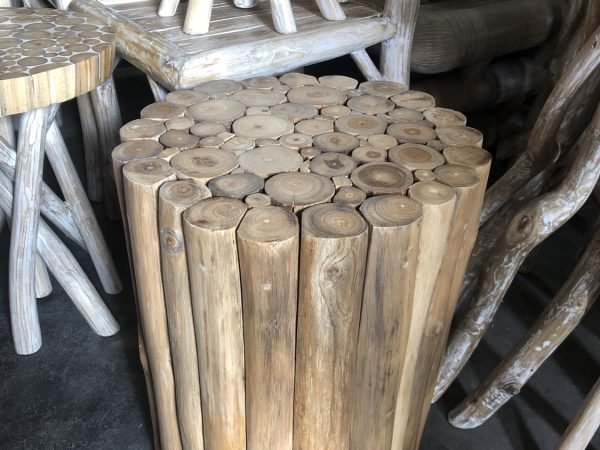 Wooden stool