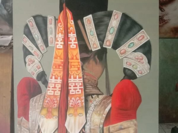 Uniform etnic paint art