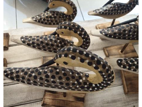 A Set Of 3 Wooden Duck