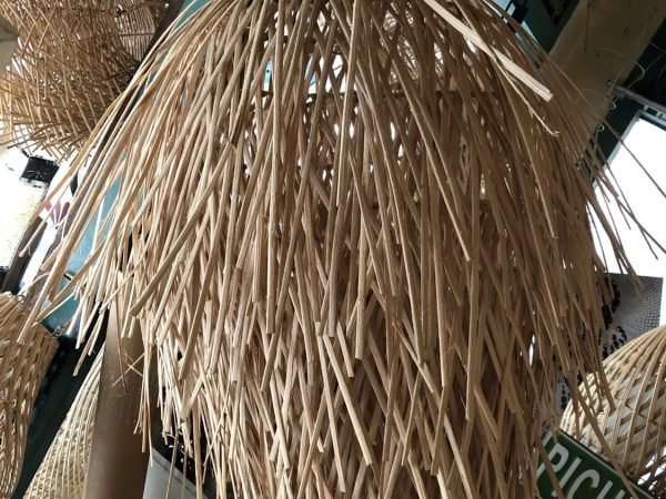 Ose Jellyfish Rattan Lamp