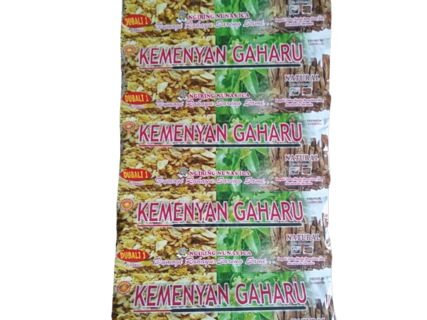 6 Sachets Kemenyan Agarwood Incense Stick