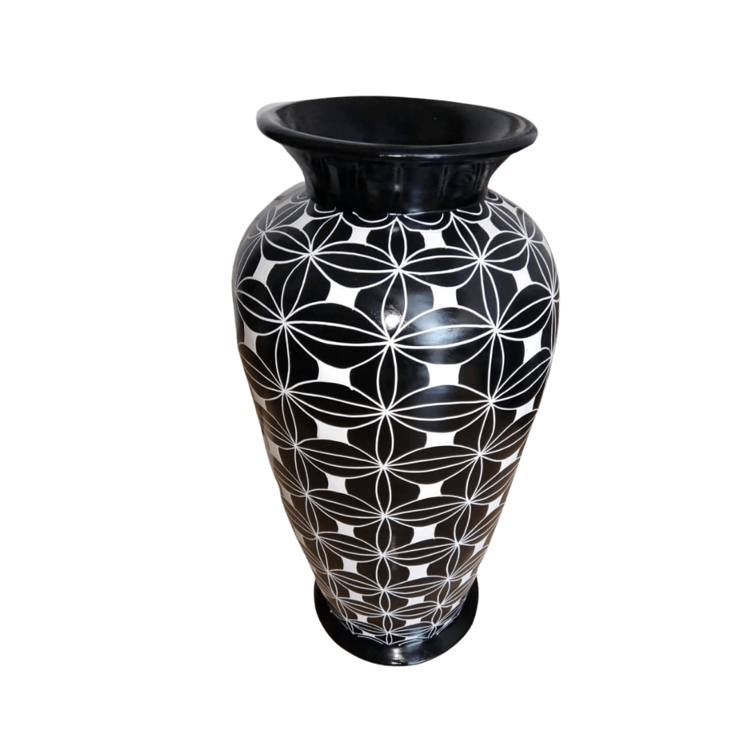 Full Batik Motif Vase Lombok Pot - Image 2