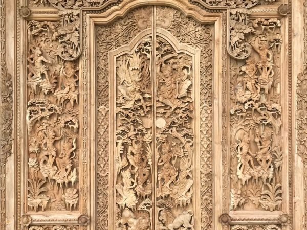 Mega Teak Wood Gebyog