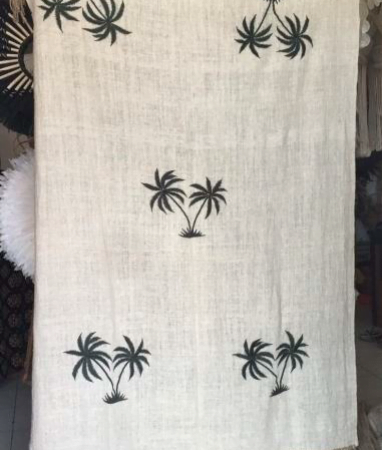 Luisa Throw Coconut Motif