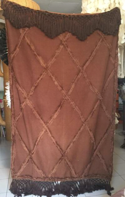 Dark Brown Throw