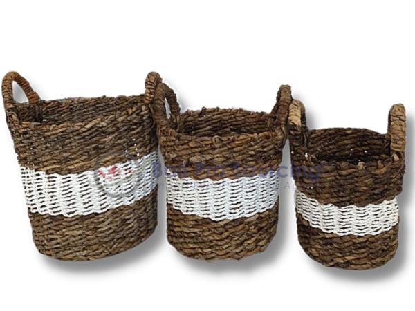 A Set Of 3 Massa Basket