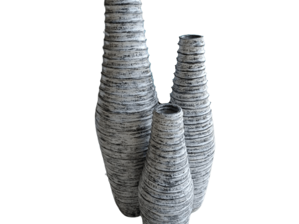 A Set Of 3 Pot