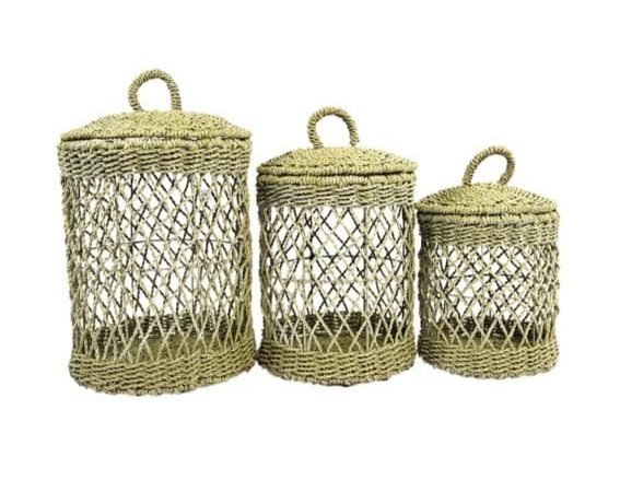 A Set Of 3 Rere Laundry Basket