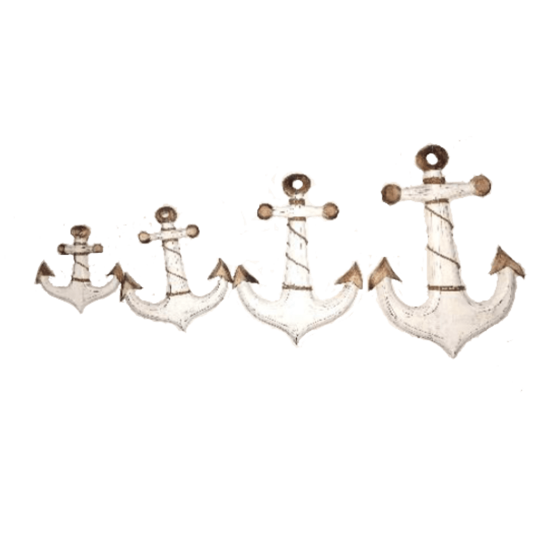 A Set Of 4 Anchor Decoration