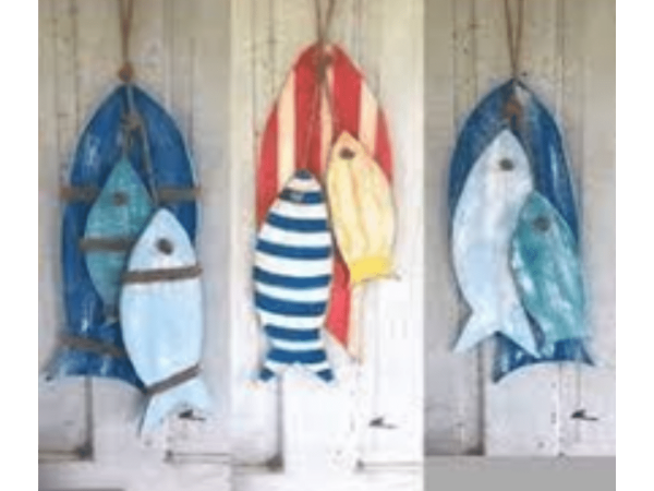 A Set Of Fish Decoration