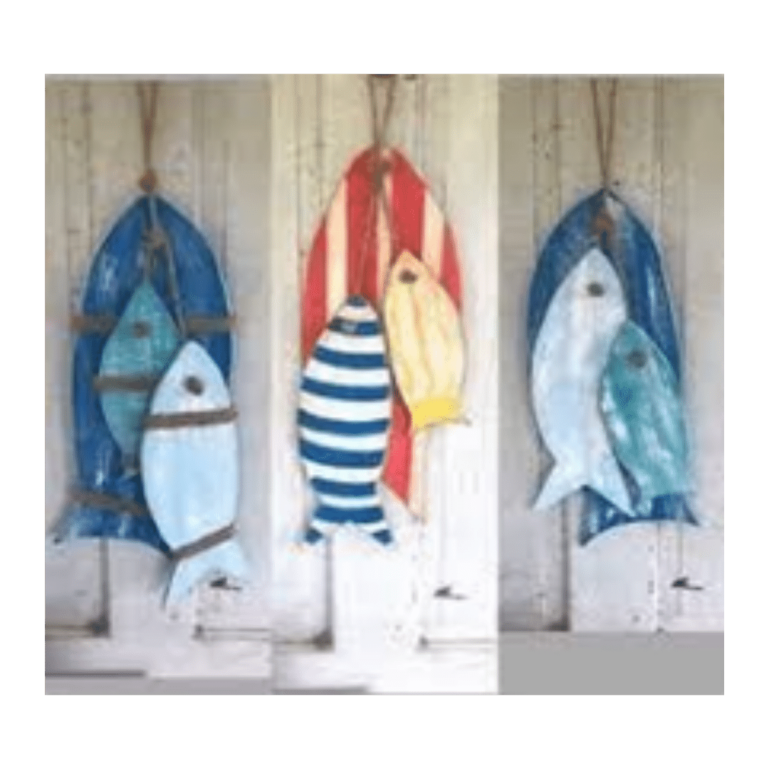 A Set Of Fish Decoration