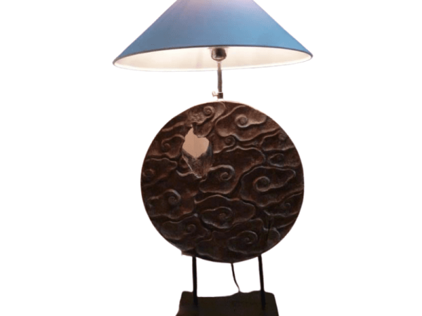 Awan teak wooden table lamp