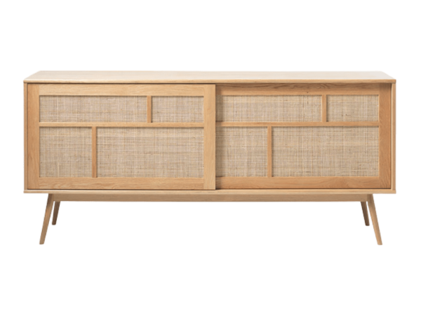 Berto Rattan Cabinet